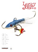Балансир Lucky John CLASSIC 3 + тр. 30мм/45H блистер