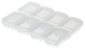 Коробка рыболов. Meiho FB-8 FLY BOX 86x64x13 8 яч.