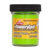 Паста форелевая Berkley PowerBait Natural Scent Trout Bait 50g (Cheese; Chartreuse/Gltr)