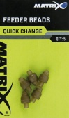 Быстросъемные фидерные бусины Matrix Quick Change Feeder Beads x5 (5шт)