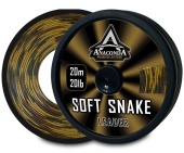 Шок-лидер плетёный Anaconda SOFT SNAKE 20lb 20м