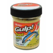 Паста Berkley GULP TRTBT GARLIC CHUNKY CHEESE (ЧЕСНОК) персиковый с блеском