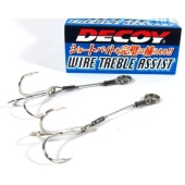 Крючок Decoy WA-21 Wire Treble Assist #L