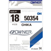 Крючки Owner CHIKA WHITE разм.12 14шт.