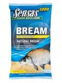 Прикормка Sensas 3000 NATURAL BREAM 1кг