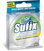Леска зимняя SUFIX Invisiline Ice Fluorocarbon прозрачная 50м 0.18мм 2,5кг