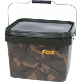Ведро для прикормки Fox Camo square bucket 10л