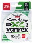 Леска плет. LJ Vanrex MICRO GAME х4 BRAID Fluo Green 125/006