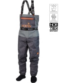 Полукомбинезон заброд. Norfin PILOT STOCKINGFOOT GRAY 02 р.ML