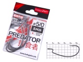 Крючки офсетные Lucky John PREDATOR сер. LJH350 разм.K05/0 5шт.