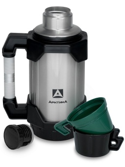 Термос АРКТИКА TAIGA 110 зел. 1.5л