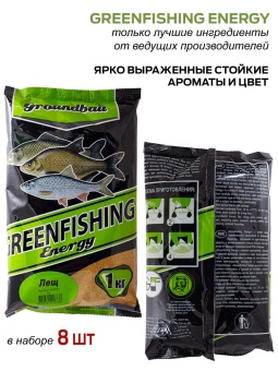 Прикормки GF Energy 8кг ЛЕЩ набор
