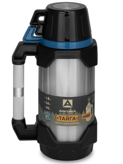 Термос АРКТИКА TAIGA 110 син. 1.8л