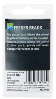 Вертлюги PRESTON FEEDER BEAD 10 шт