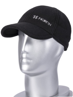 Шапка-бейсболка Norfin FLEECE BLACK р.L
